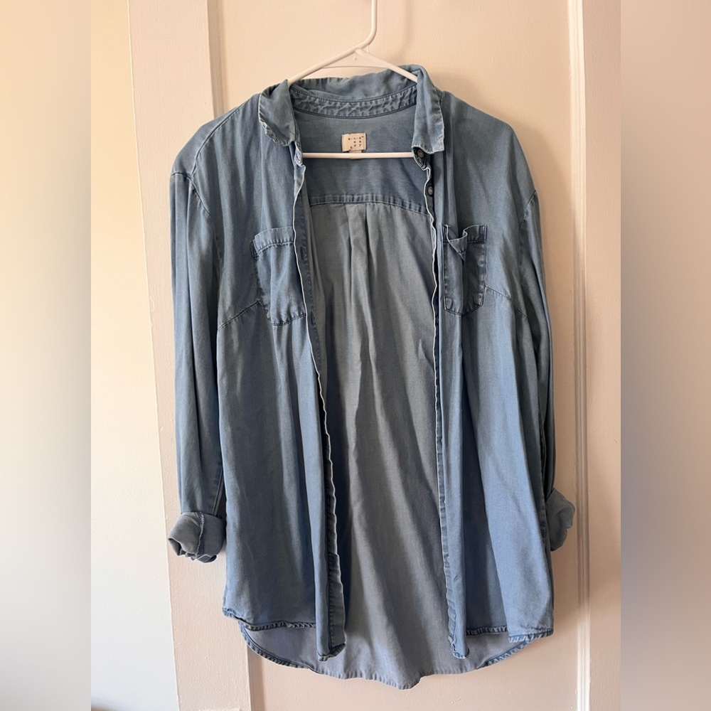 Chambray button down
